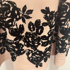 Velvety Y2K Trixxi Black Floral Fit & Flare Cocktail Dress S New Years Eve Party thumbnail 5