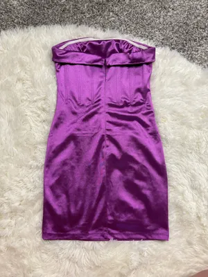 ThatsSoFetch Purple Bodycon Dress thumbnail 2