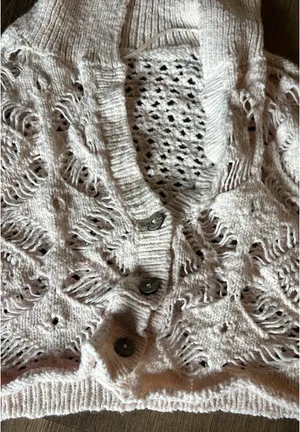 Free People Cropped Sweater Knit thumbnail 7