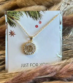 Nordstrom NWT Letter H - Mini Pave Alphabet Pendant Gold Necklace thumbnail 1