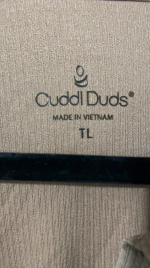 Cuddl Duds Brown Two-Piece Lounge Set TL thumbnail 4