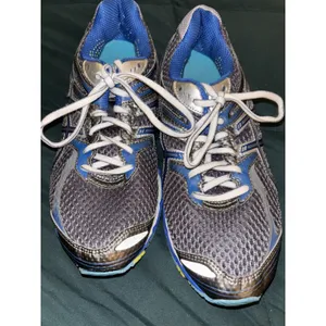 Women's Asics Gel Cumulus 14 Silver Blue Seafoam Running Sneaker 8.5 thumbnail 8