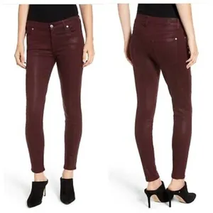 New 7 For All Mankind The Pieced Skinny Jeans thumbnail 2