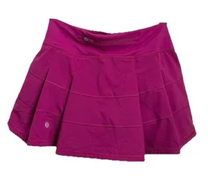 LULULEMON Pace Rival Skirt 4-Way Stretch Deep Fuchsia Size 2 thumbnail 1