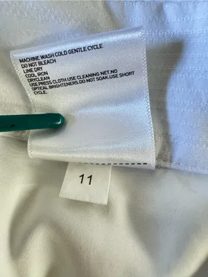 Uniqlo White Flowy Midi Skirt A-Line Swing Skirt Minimalist Summer Skirt Size XS thumbnail 8