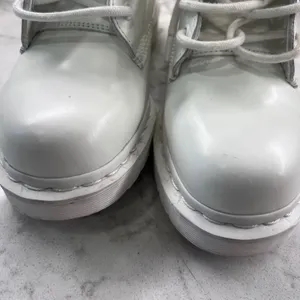 Dr. Martens 1460 Mono White Smooth Leather 8-Eye Combat Boots Womens 10 Mens 8 thumbnail 7