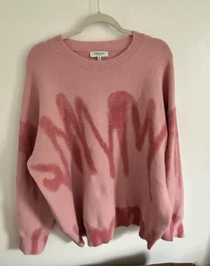 Gilli Oversized Sweater Pink Size L thumbnail 2