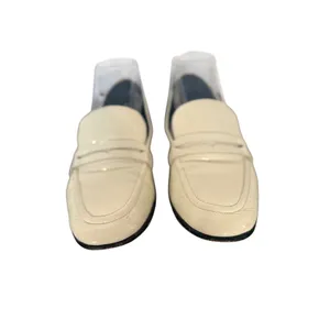 Kate Spade New York Cream Patent Leather Penny Loafers Flats Size 6.5M Off White thumbnail 4