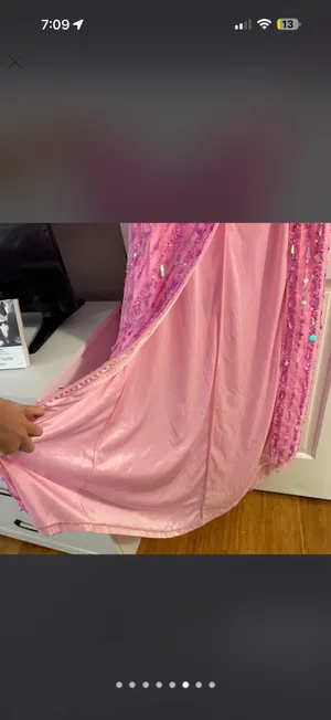 Sherri Hill Prom Pink Dress thumbnail 5