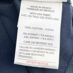 Ariat Womens FR AC Long Sleeve Work Shirt XL Navy Flame Resistant Cotton CAT 2 thumbnail 10