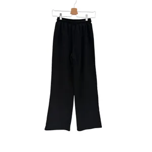 White Fox Boutique Lucky 13 Graphic Wide Leg Sweatpants Black Pink Size XS thumbnail 4