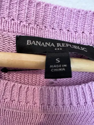 Banana Republic Purple Sweater thumbnail 3