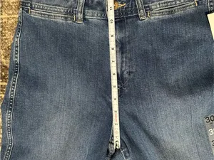 Gap NWT Women’s Size 30 10 Medium Indigo Blue High Rise Wide Leg Cropped Jeans thumbnail 8