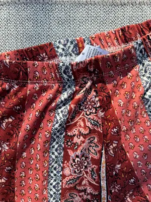 Beautiful Pattern Hippie Pants 😉 Red Size M thumbnail 4