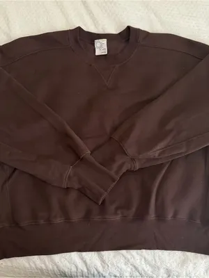 Aerie Cloud Fleece Classic Crewneck Sweatshirt thumbnail 2