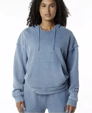 ALPHALETE Women’s Terry Oversized Hoodie - Celestial Blue ,Size Medium thumbnail 1