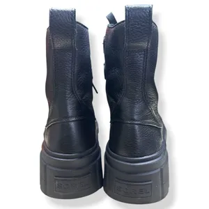 Sorel Caribou X Boots Black Leather Platform Lace Up Gorpcore Women 9 NL5015-010 thumbnail 6