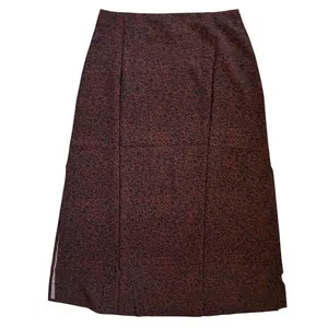 Marine Layer Ryan Midi Slip Skirt Womens 4 Brown Animal Print Deep‎ Cheetah NWT thumbnail 6