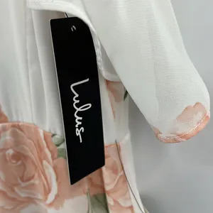 Lulus Take You There Floral Maxi Dress M NWT Ivory Off Shoulder Wedding Guest thumbnail 8