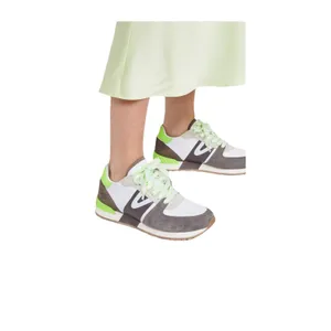 TRETORN Rawlins Sneakers Women's‎ Lace-Up Casual Tennis Concrete Gray Green 7.5 thumbnail 2