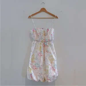 & Other stories printed floral bubble party dress size‎ 6 thumbnail 2