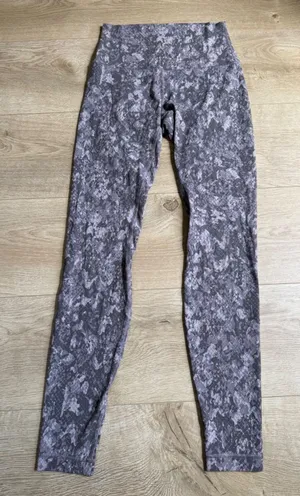 EUC lululemon Align High-Rise legging Hideaway Camo Lunar Rock‎ Multi print sz 4 thumbnail 1