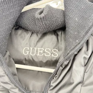 Guess Womens Black Down Feather Puffer Jacket Coat T361255 Snap Zip Front Pocket thumbnail 4