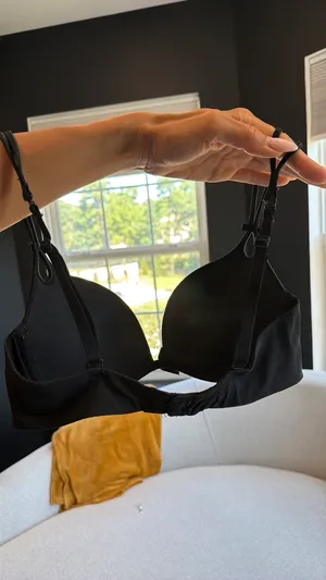 Victoria's Secret bra black sequin 32c thumbnail 4