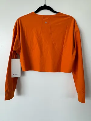 NWT LULULEMON - Roasted Orange Muscle Love Long Sleeve - $68 - 8 thumbnail 2