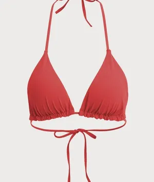 Berlook Halter Reversible Bikini TOP ONLY 03 Red Size M thumbnail 8
