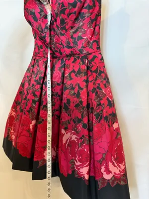 Sherri Hill Dress Red Short Prom Strapless thumbnail 7