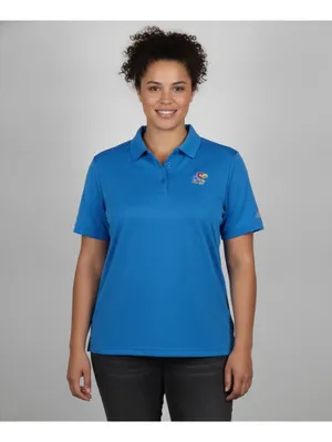 Adidas Climachill Golf Polo Mens Medium Blue Kansas Jayhawks Embroidered Logo thumbnail 7