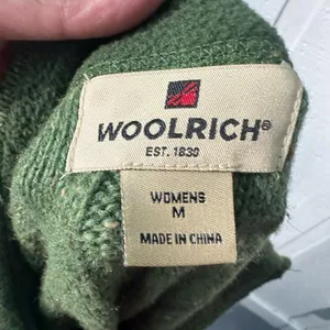 Woolrich Vintage Womens Green Sweater Size Medium EUC thumbnail 5