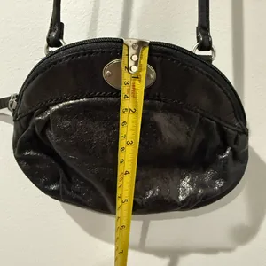 Fossil‎ Black Leather Women's Bag thumbnail 9