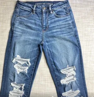 ✨ American Eagle Ne(x)t Level High-Waisted Distressed Jegging / Skinny Jeans ✨ thumbnail 5