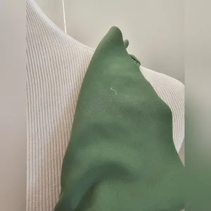 NWT Beach Joy Sage Green Cascading Ruffle One Piece Swimsuit - Large thumbnail 2