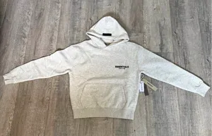 Essentials Light oat Xs Brand new hoodie thumbnail 1