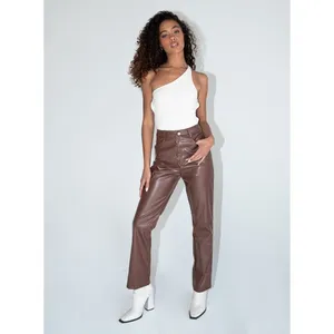 ✨Princess Polly LOVE LIES SZ 4 PANTS BROWN✨ thumbnail 3