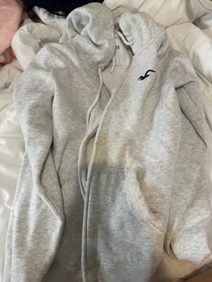 Grey Hollister Zip-Up Hoodie thumbnail 1