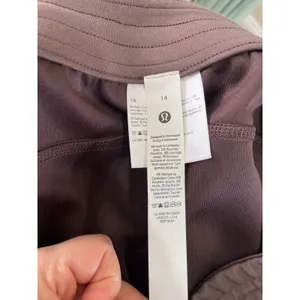 Lululemon‎ Softstreme High Rise Pant 14 Brown Wide Leg Lounge Athleisure thumbnail 7