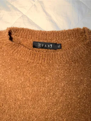 Efan Chestnut Crewneck Sweater Brown Size XL thumbnail 2