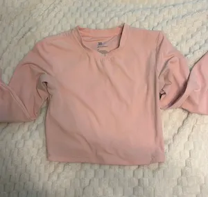Target All in Motion Long Sleeve Athletic Top Ribbed Light Pink thumbnail 1