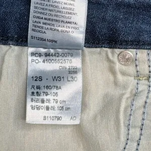 Signature by Levi Strauss Gold‎ Label Womens Mid-Rise Straight Jeans Size 12S thumbnail 8