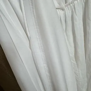 Lulus Corfu Charm Ivory O-Ring Halter Maxi Dress White Beachy Flowy Medium thumbnail 6