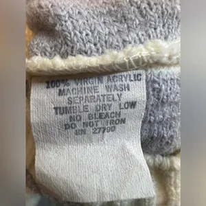 Vintage PulloverDimension By Milford Womens cream &grey|USA Made Crewneck|Size:M thumbnail 16