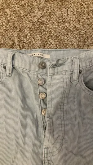 PacSun Pants Corduroy Baby Blue thumbnail 2