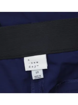 A New Day Womens Tapered Ankle Pants 94655740 Navy Blue 10 thumbnail 3
