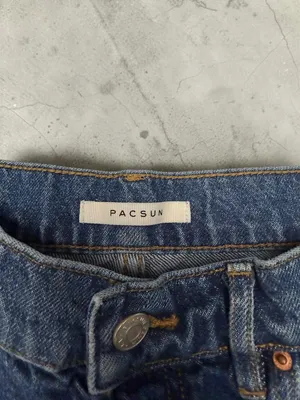 PacSun High Rise Straight Distressed Jeans Size 26‎ thumbnail 4