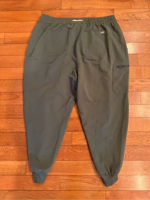 FIGS Moss Green Jogger Scrub Pants Plus Size 4XL EUC thumbnail 4