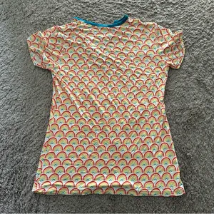 Little Sleepies Women's Primary Rainbows Bamboo Spandex Pajama Top Size XS thumbnail 2